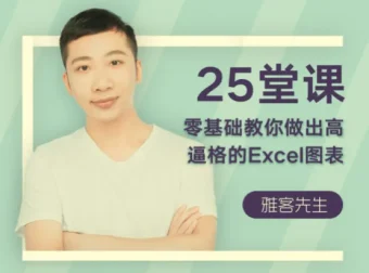 25堂课零基础精通Excel高逼格图表制作【完结】
