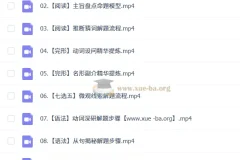 2027高三英语一轮复习暑假班 王双林系统精讲