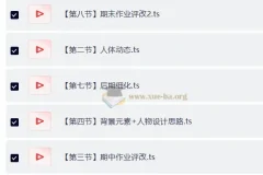 小定噗噗Q版人物创作教程，零基础掌握可爱角色设计全流程