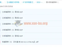 初中物理《姚老师讲物理》力学版块—机械效率专题精讲3讲全