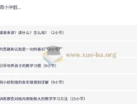 张小青小学数学规划课，京城名师系统讲解学习方法与提分策略