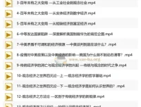 黄江南教授深度解读世界经济变局：观念经济学全景课程