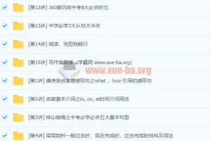 初中英语新概念直击中考语法精讲（隋晓丽）