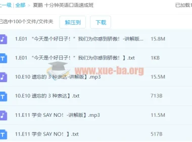 夏鹏十分钟英语口语速成班：碎片时间高效练就流利表达