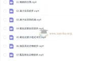 2027高中高一化学 钟啸 上学期 高清视频课程