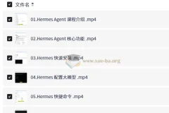 Hermes Agent智能体全维度实战课程：从入门到企业级应用