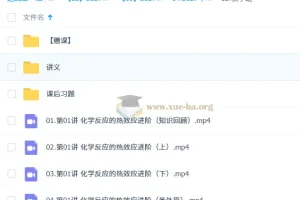 2027高中高二化学 李政 秋季班 热效应与反应速率进阶精讲