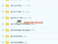 全国高中物理竞赛入门篇：运动学与静力学精讲（新高一适用）20讲全