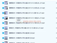 刘晨初一数学暑假尖子班10讲完整课程含讲义