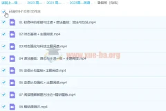 2023高一英语付炫屿暑假班8讲完结+秋季班更新1讲