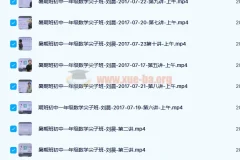 刘晨初一数学暑假尖子班10讲完整课程含讲义