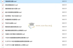 森小艺人像摄影全流程实战教学