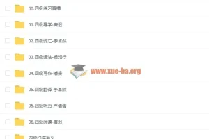 大学英语四六级考试全攻略：名师课程+真题解析+词汇语法一网打尽
