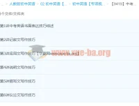 初中英语中考高分作文秘籍（全）6讲朱平精讲