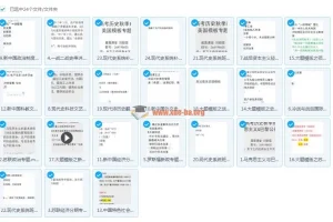 2018腾讯课堂刘勖雯高考历史现代史系统班完整课程