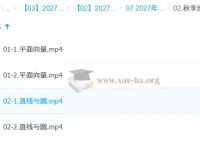 2027高三高考数学 张华 秋季班 平面向量与直线圆专题精讲