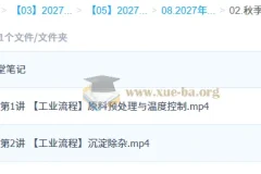 2027高三高考化学 缑振东 秋季班（S）工业流程专题精讲