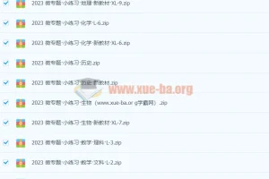 2024高中全科微专题小练习 新高考+统考版合集