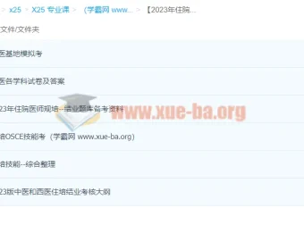 2023年住院医师规范化培训考试题库资料备考合集