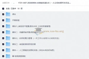 AI商业实战3.0｜一人公司AI时代生存法则，从流量到资产配置的完整实战课
