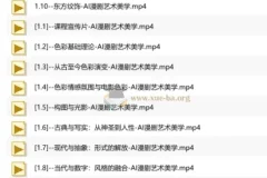 AI漫剧美学修炼课 从构图色彩到视觉叙事 系统掌握高阶漫剧创作技法