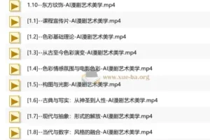 AI漫剧美学修炼课 从构图色彩到视觉叙事 系统掌握高阶漫剧创作技法