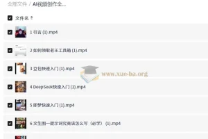 AI视频创作全能实战课，从生图到视频一站式掌握