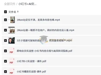 小红书+AI变现实战营：从定位到获客，系统掌握内容变现路径