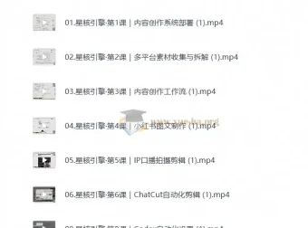AI自动化内容创作系统实战课：从素材收集到自动剪辑全流程